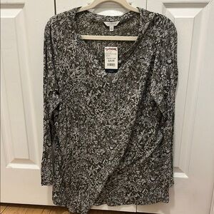 Floral Print Long Sleeve Top